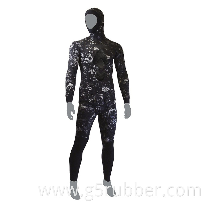 7mm Spearfishing Wetsuitsc 2 Pieces Hunting Fishing
